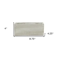 Rectangular Cement Pot Planter – Versatile Planter for Garden & Home