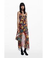 Desigual Women's Dress designed by Mr. Christian Lacroix