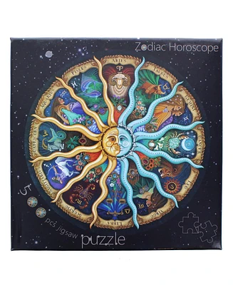 Zodiac Horoscope 500 Piece Round Jigsaw Puzzle