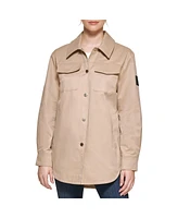 Karl Lagerfeld Women's Oversized Shirt Jacket