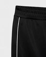 Mango Women's Contrasting-Stripe Jogger Pants