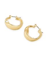 Robert Lee Morris Soho Sculpted Hoop Earrings