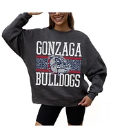 Gameday Couture Women's Charcoal Gonzaga Bulldogs Premium Fleece Pullover Sweatshirt