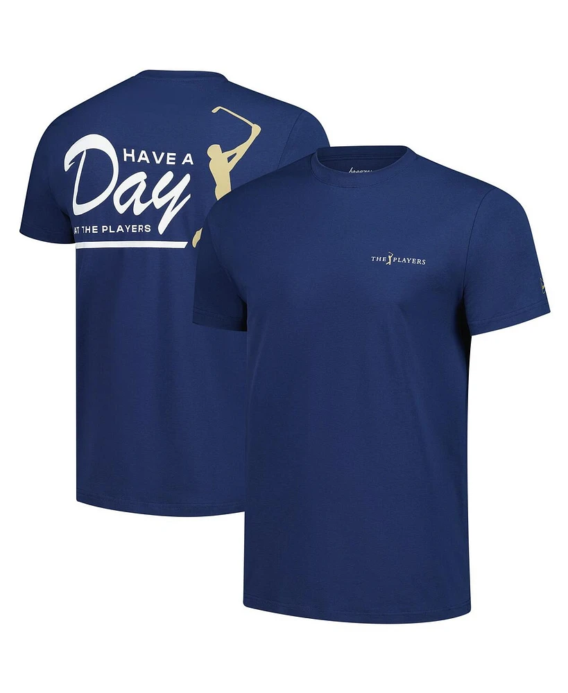 Breezy Golf Men's Navy The Players Have A Day T-Shirt