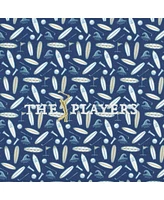 Barstool Golf Men's Navy The Players Surf N Turf Printed Polo Shirt
