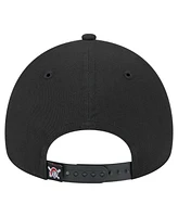 New Era Men's Black Pittsburgh Pirates 9FORTY A-Frame Adjustable Hat