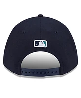 New Era Men's Navy Seattle Mariners Player Replica 9FORTY Adjustable Hat