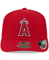 New Era Men's Red Los Angeles Angels Player Replica 9SEVENTY Adjustable Hat