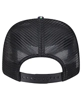 New Era Men's Navy/Black Washington Commanders Adventure Drinks Pattern 9SEVENTY Stretch-Snap Hat