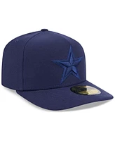 New Era Men's Navy Dallas Cowboys Color Pack A-Frame 59FIFTY Fitted Hat