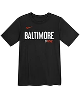 Nike Preschool Jackson Holliday Black Baltimore Orioles City Connect Player Name Number T-Shirt