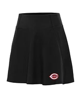 Antigua Women's Black Cincinnati Reds Chip Skort