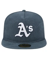 New Era Men's Dark Green Athletics Championship Side Flag A-Frame 59FIFTY Fitted Hat