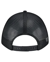 New Era Men's Black New York Mets Gradient 9FORTY A-Frame M-Crown Trucker Adjustable Hat