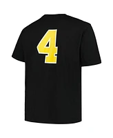 Mitchell & Ness Men's Bobby Orr Black Boston Bruins Big Tall Name Number T-Shirt