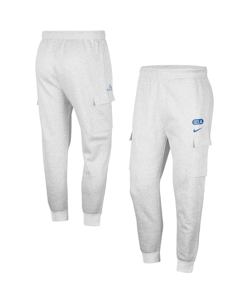 Nike Men's Heather Gray Ucla Bruins Club Cargo Jogger Pants