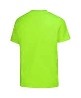 Nike 3BRAND by Russell Wilson Big Boys and Girls Neon Green Performance All In Ballers T-Shirt