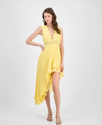 Guess Women's Sleeveless High-Low Danny Dress