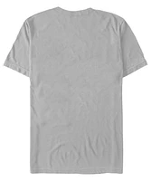 Design By Humans Men's Rabbit Hand Shadow Short Sleeve T-Shirt