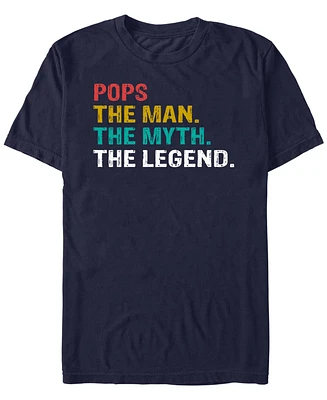 Design By Humans Men's Father's Day Short Sleeve T-Shirt