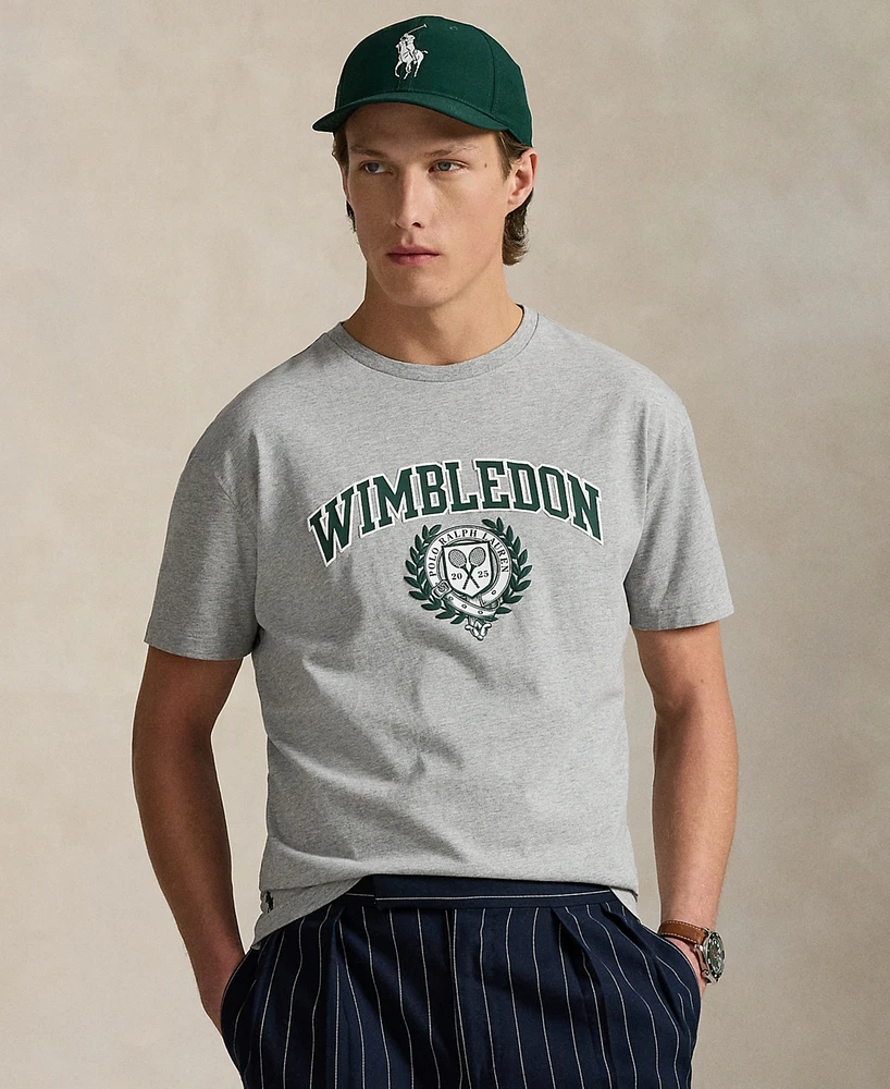 Polo Ralph Lauren Unisex Wimbledon Classic-Fit Logo T-Shirt