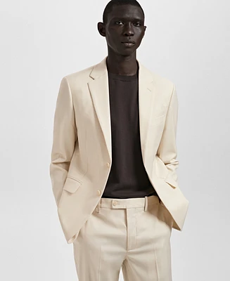 Mango Men's Super Slim-Fit Suit Blazer