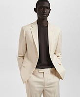 Mango Men's Super Slim-Fit Suit Blazer