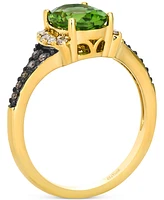 Le Vian Green Apple Peridot (1-3/4 ct. t.w.) & Diamond (1/5 ct. t.w.) Ring in 14k Gold