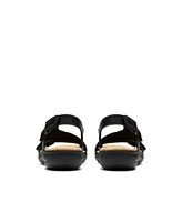 Clarks Women's Laurieann Faye Slip On Flat Sandals