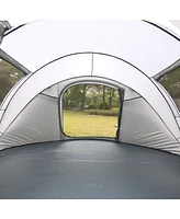 EchoSmile Camping Instant Tent, 4 Person Pop Up Water Resistant Dome Easy Setup for Hiking and Outdoor, Portable Tent with Carry B