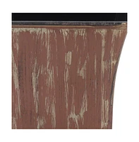 Sturdy Round Plastic Planter for Outdoor Patio and Indoor Spaces
