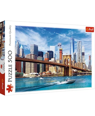 Trefl Red 500 Piece Puzzle - View of New York