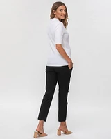 Pietro Brunelli Maternity Super Stretch Straight Slim Fit Elwood Trousers