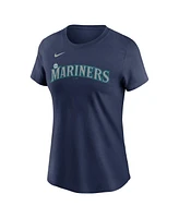Nike Women's Randy Arozarena Navy Seattle Mariners Fuse Name Number T-Shirt