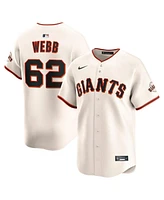 Nike Men's Logan Webb Cream San Francisco Giants Home Limited Player Jersey