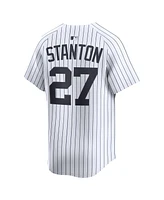 Nike Men's Giancarlo Stanton White New York Yankees Home Limited Player Jersey