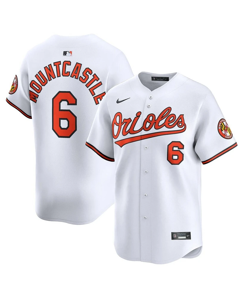 Nike Men's Ryan Mountcastle White Baltimore Orioles Alternate Limited Player Jersey