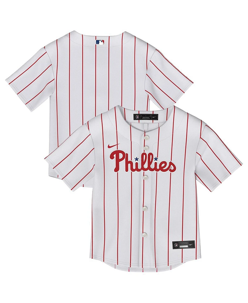 Outerstuff Toddler White Philadelphia Phillies Home Replica Jersey