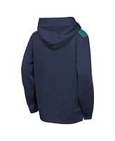 Nike Big Boys and Girls Navy Seattle Mariners Authentic Collection Performance Pullover Hoodie