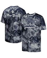 Outerstuff Big Boys and Girls Navy/Gray New York Yankees Pinch Hitter T-Shirt