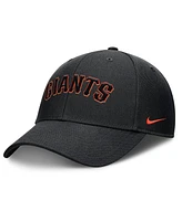 Nike Men's Black San Francisco Giants Rise Gaberdine Adjustable Hat