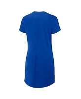 Fanatics Women's Royal Kentucky Wildcats Relaxed Fit Drape T-Shirt Dress