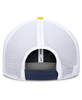Nike Men's Navy/Yellow Milwaukee Brewers Pro Trucker Snapback Hat