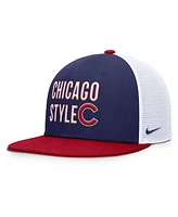 Nike Men's Royal/Red Chicago Cubs Pro Trucker Snapback Hat