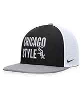 Nike Men's Black Chicago White Sox Pro Trucker Snapback Hat