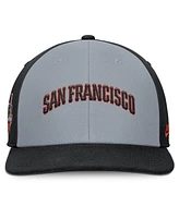 Nike Men's Gray/Black San Francisco Giants Pro Performance Snapback Hat