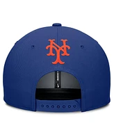 Nike Men's Gray/Royal New York Mets Pro Performance Snapback Hat