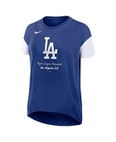 Nike Women's Royal Los Angeles Dodgers Flowy T-Shirt