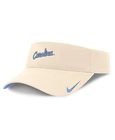 Nike Men's Natural North Carolina Tar Heels Primetime Ace Adjustable Visor Hat