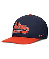 Nike Men's Navy/Orange Houston Astros Pro Performance Snapback Hat